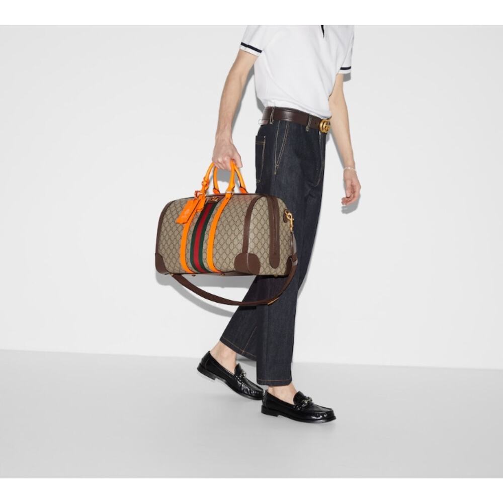 Gucci Savoy Medium Duffle Bag NWT Full inclusion - Picture 4 of 4